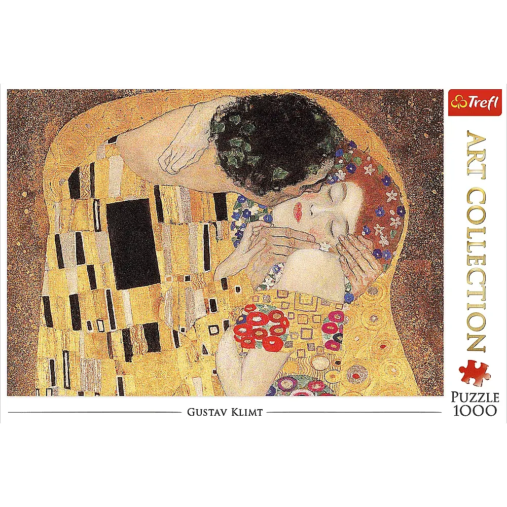 Пазл "Поцелуй" Густава Климта - 1000 шт. TREFL 10559 - фото 2