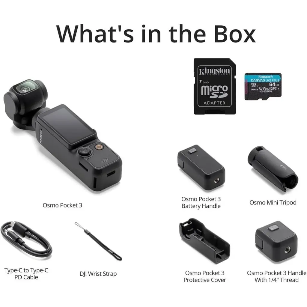 Екшн-камера DJI Osmo Pocket 3 Capture More Combo (CP.OS.00000376.01) EU [157538] - фото 9