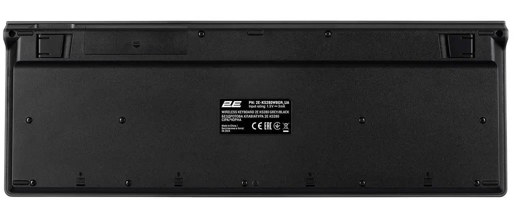 Клавиатура 2E KS280 Wireless EN/UK Silent (2E-KS280WBGR_UA) - фото 3