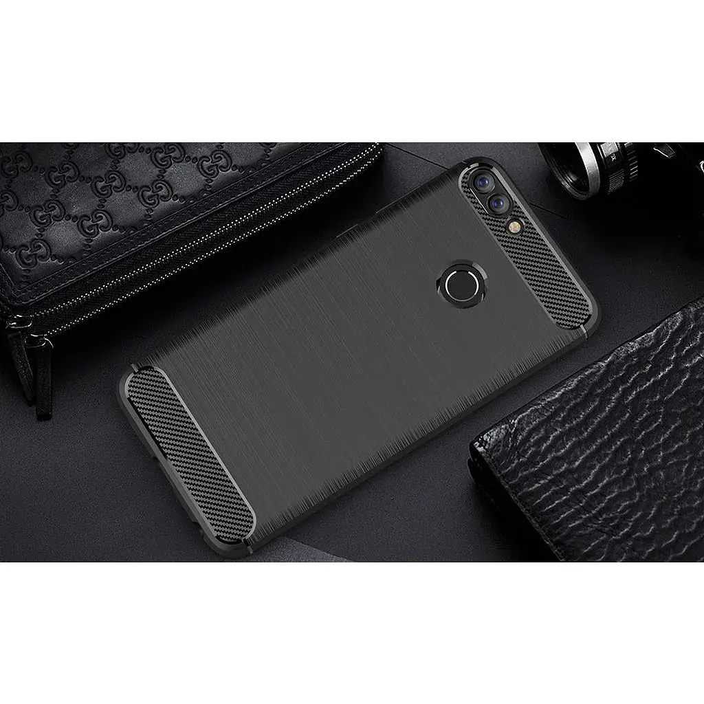 Чохол до мобільного телефона Laudtec для Huawei Y7 Prime 2018 Carbon Fiber (Black) (LT-YP2018) - фото 11