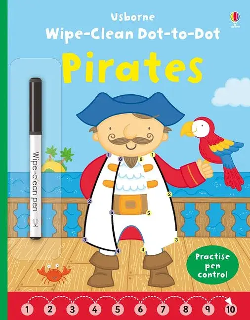 Wipe-Clean: Dot-to-Dot Pirates