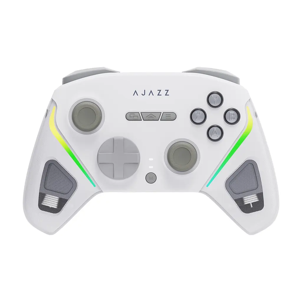 Геймпад Ajazz GP100S 2.4G/BT/USB Switch/PC/iOS/Android RGB White (GP100S-W) - фото 4