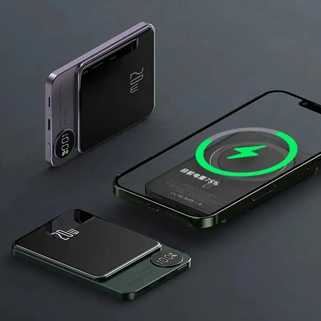 Портативний зарядний пристрій Power Bank Q9 5000 mAh ∙ Бездротовий повербанк з технологією Power Bank Q9 5000 mAh - фото 5