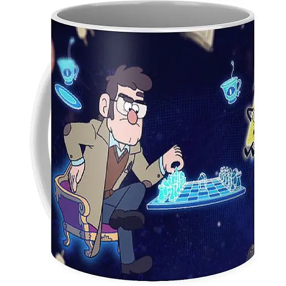 Кружка GeekLand Gravity Falls Джаспер против Граната GF.02.49.042 330 мл белая - фото 2