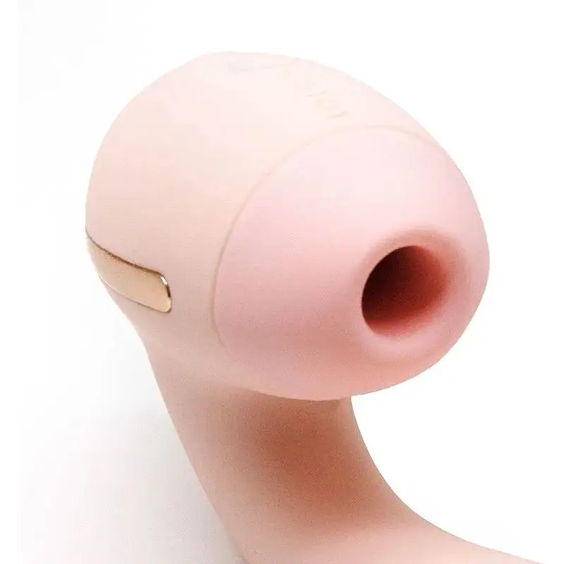 Вакуумний вібратор KisToy Tina Mini Light Pink - фото 5