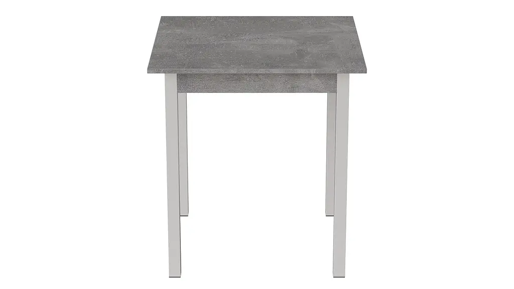 Стіл кухонний Ferrum-decor Дієго 75x90x90 Білий ДСП Бетон 16мм (FRD-105579) - фото 4
