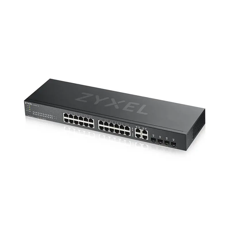 Комутатор ZYXEL GS1920-24V2 (GS1920-24V2-EU0101F) (24xGE, 4xGE/SFP, Smart,NebulaFlex) - фото 3