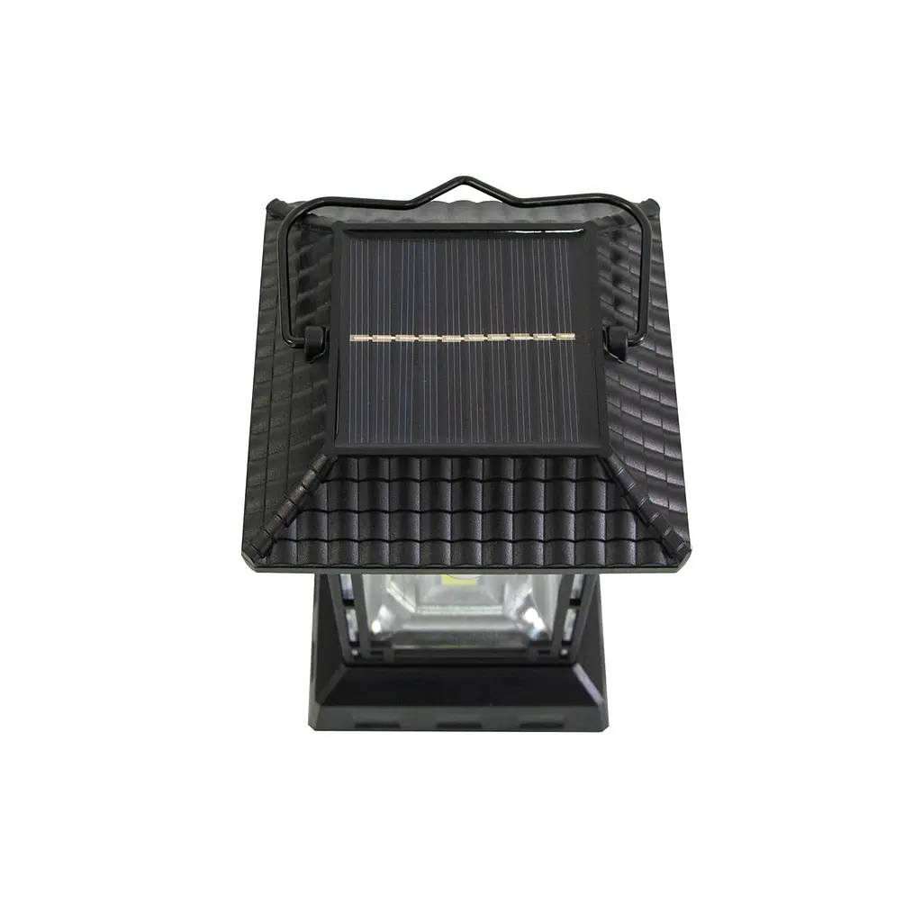 Кемпинговый фонарь на солнечной батарее переносной светильник с пультом Solar Powered Lamp CL-T60 - фото 5