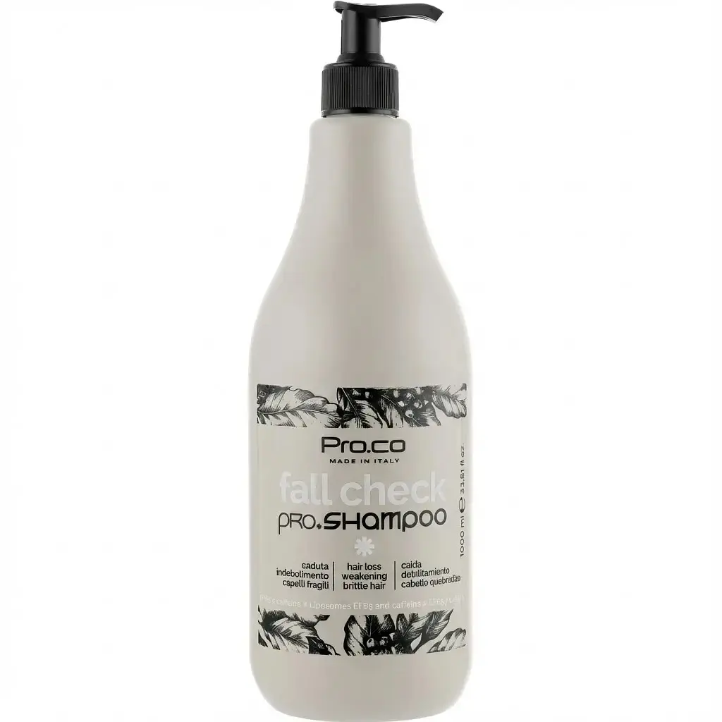 Шампунь Pro.Co Fall Check Shampoo проти випадіння волосся 1 л