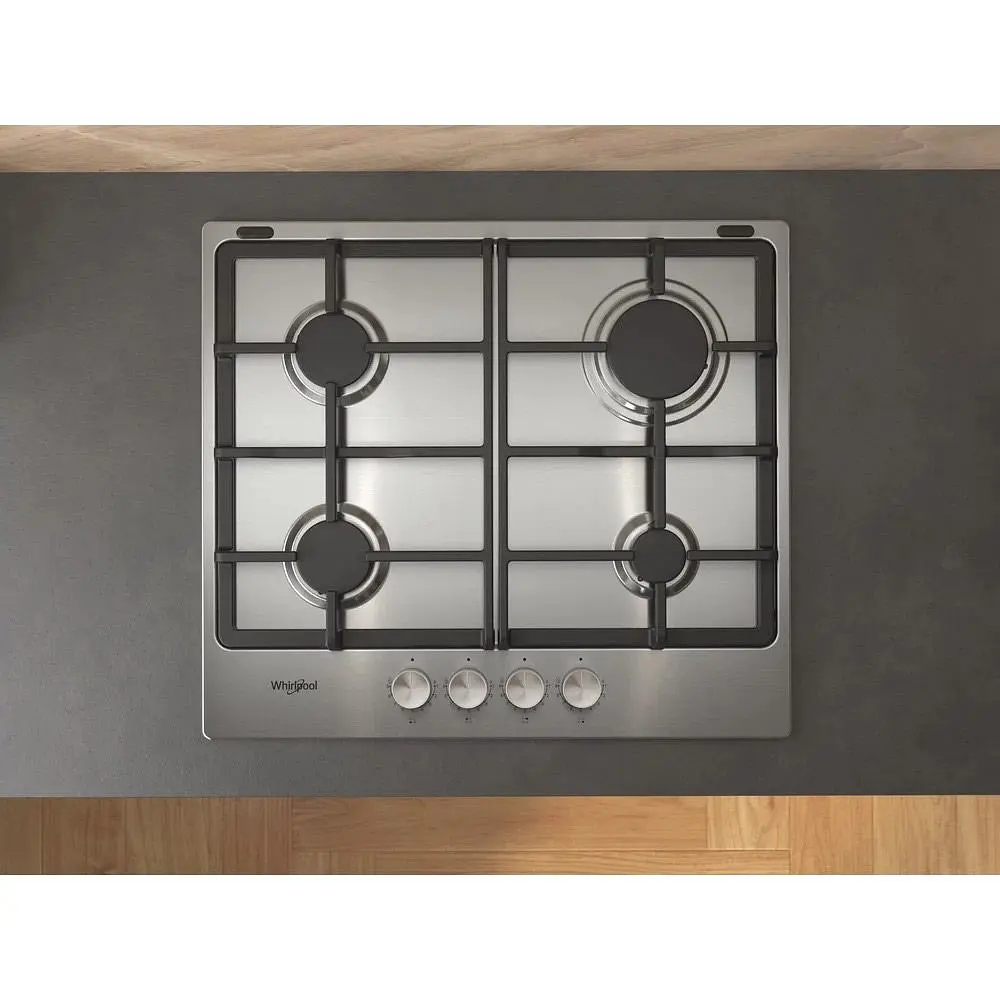 Газова варильна поверхня Whirlpool TKRL 660 IX [95559] - фото 4
