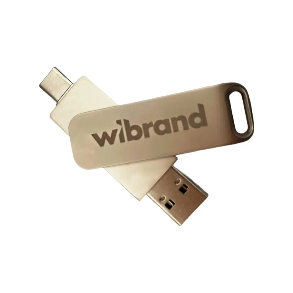 Накопичувач SSD USB 3.2 1TB Wolf Wibrand (WIEXSSD/WO1TB)