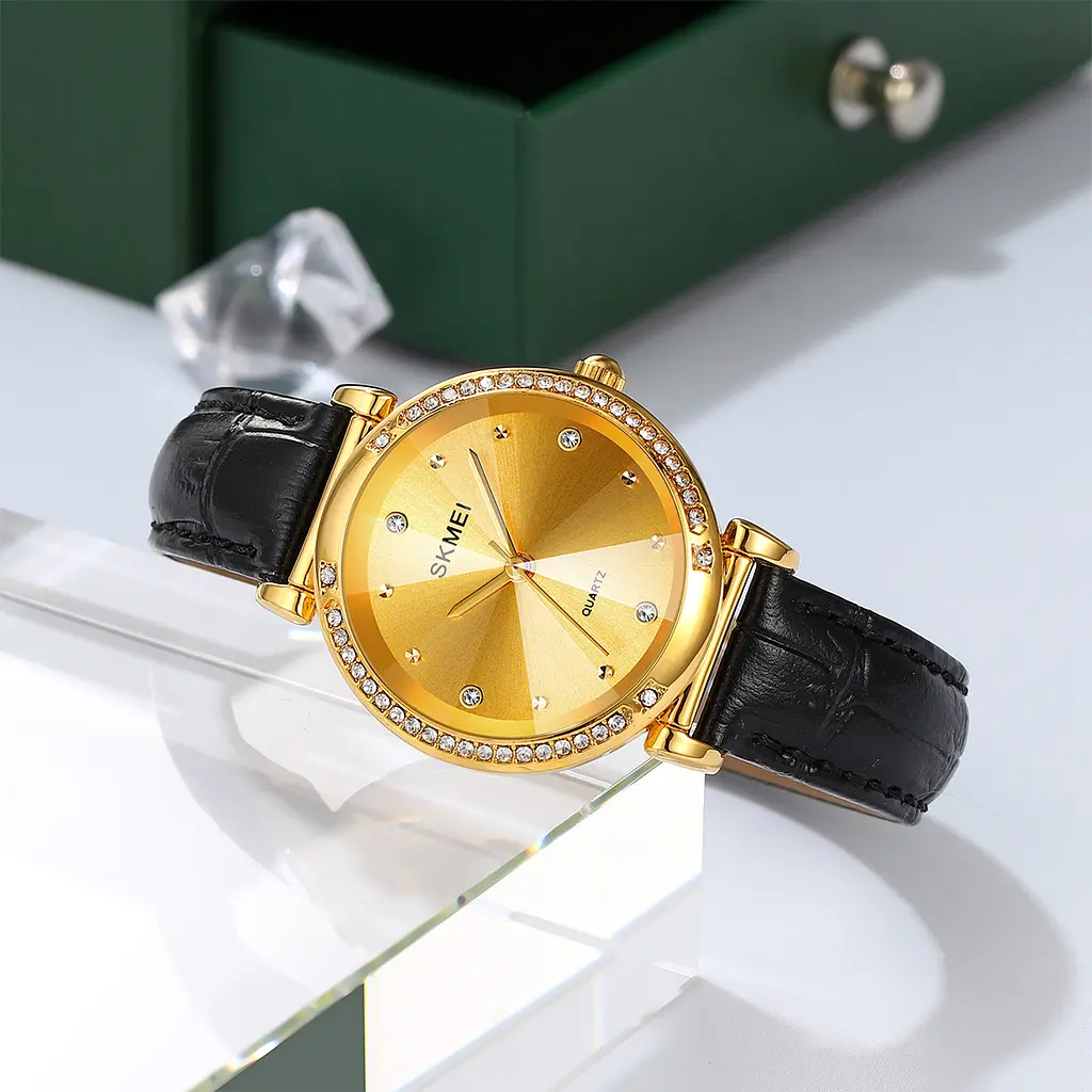 Жіночий наручний годинник 2072GD Gold Skmei acs0030329 - фото 4