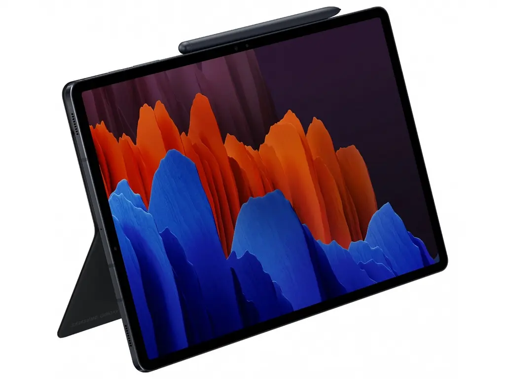 Чохол-клавіатура Samsung Book Cover Keyboard для Samsung Galaxy Tab S7+ Black (EF-DT970BBRGRU) - фото 4