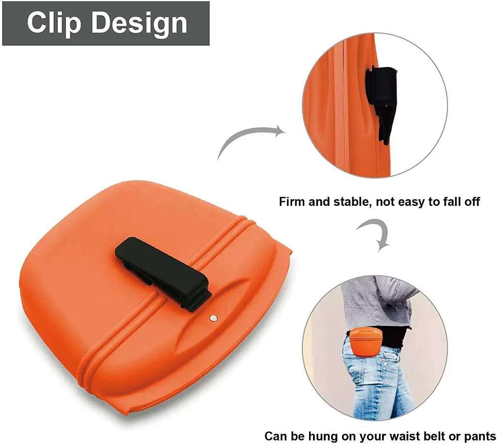 Силіконова сумка для ласощів ANTUREBAY Update Silicone Dog Treat Pouch - фото 4