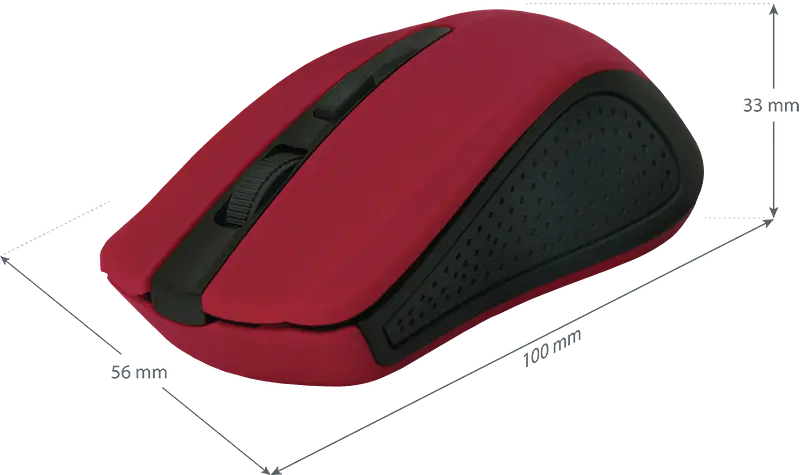 Bluetooth миша DEFENDER Accura MM-935 (52937) red UA - фото 5