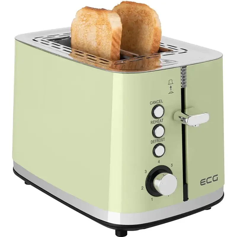 Тостер ECG ST 2766 Vintage Olive - фото 14