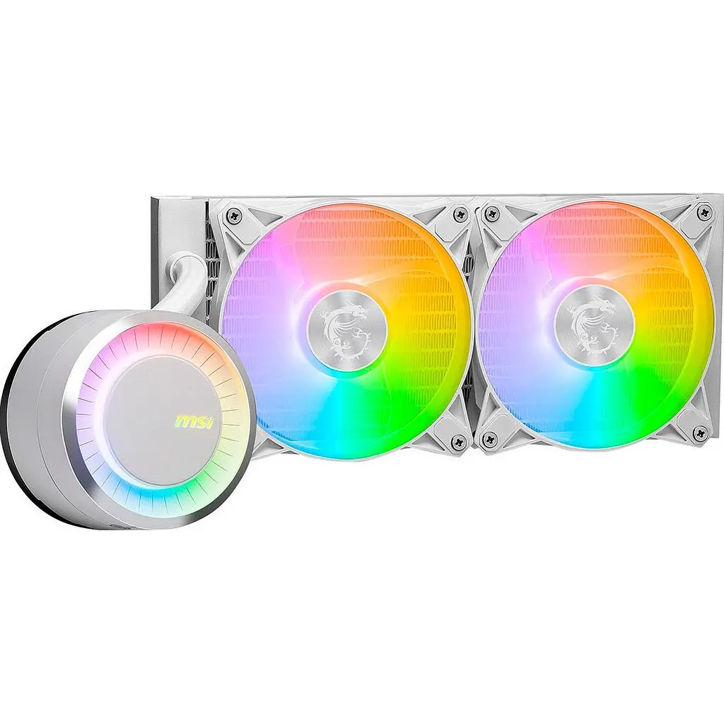 Система водяного охолодження MSI MAG CoreLiquid E240 White [111497] - фото 3