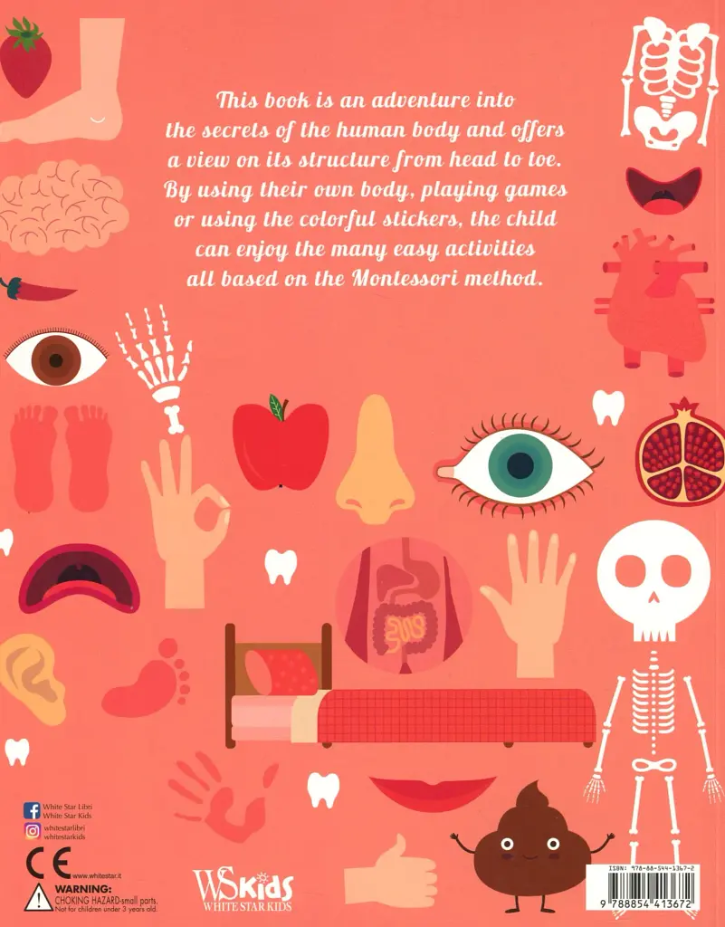 My First Book of the Human Body: Montessori Activity Book - фото 2
