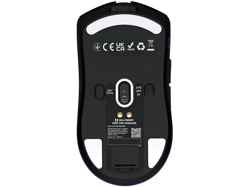 Миша Hator Hellyberry HM47 PRO Wireless Black-Violet - фото 6