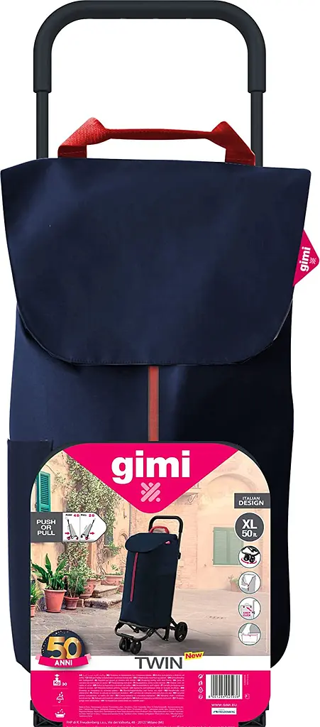 Сумка-візок Gimi Twin Blue (169327) - фото 4