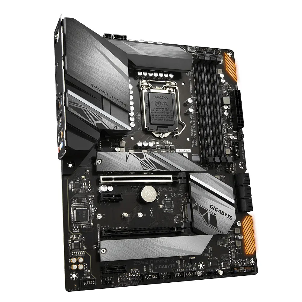 Материнська плата Gigabyte Z590 Gaming X (Z590 Gaming X) (Socket 1200, Intel Z590, ATX) Б/в - фото 2