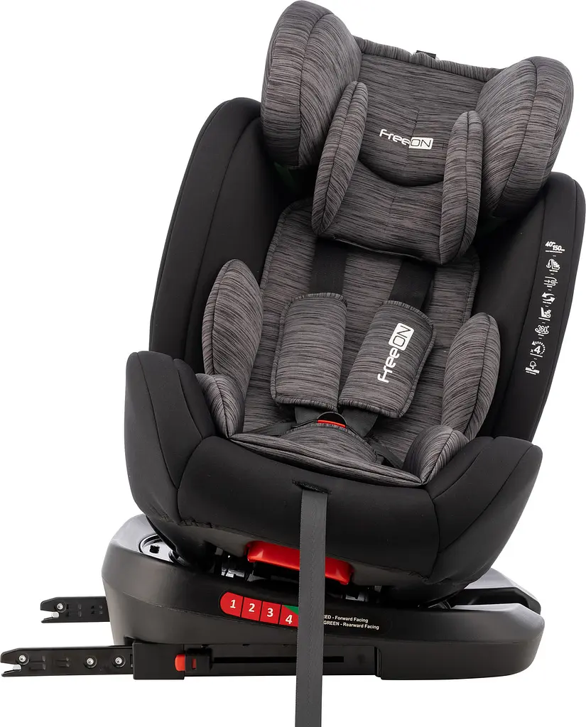 Автокрісло FreeON Sierra, i-Size 40-150 см, black-grey [CD] - фото 3