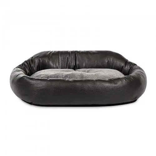 Лежак Природа Michael для котів та собак 52х40х12 см (сірий) - фото 3