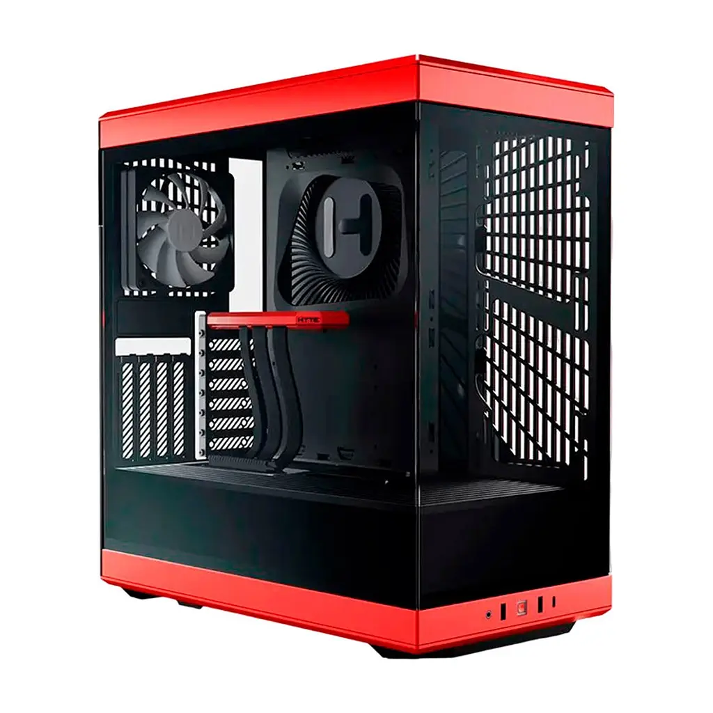 Корпус для ПК Hyte Y40 Black-Red (CS-HYTE-Y40-BR)