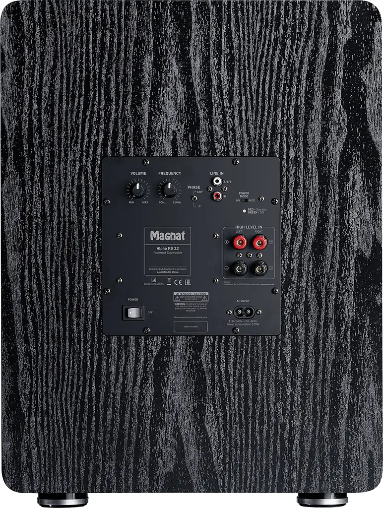 Сабвуфер Magnat Alpha RS 12 Black - фото 4