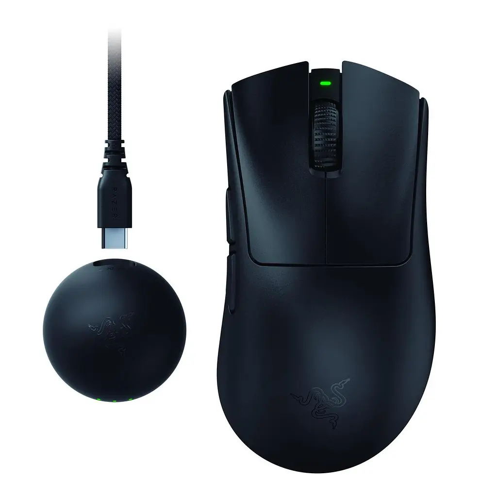 Миша бездротова Razer DeathAdder V4 Pro Wireless Чорний (RZ01-05330100-R3G1) - фото 7