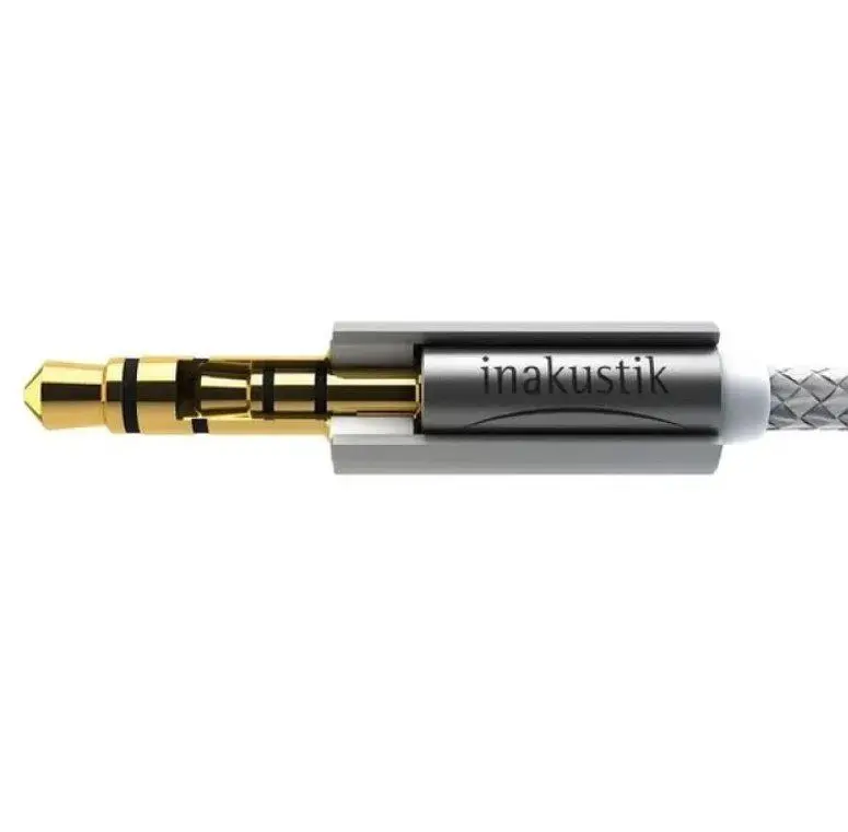 Аудиокабель 3,5mm Mini Jack male - 6,3mm Jack female Inakustik Premium II Extension Klinke 3m - фото 2