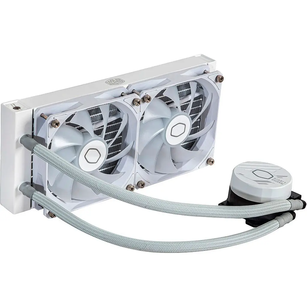Система водяного охолодження Cooler Master MasterLiquid 240L Core ARGB White [MLW-D24M-A18PZ-RW] EU [143807] - фото 5