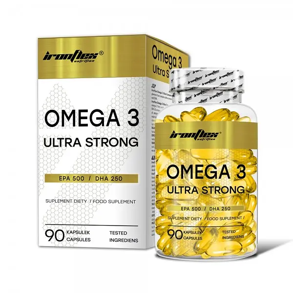Жирні кислоти IronFlex Omega 3 Ultra Strong 90 капсул - фото 2