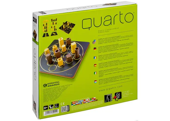 Настольная игра Gigamic Кварто! (Quarto!) (161019LK1) - фото 2