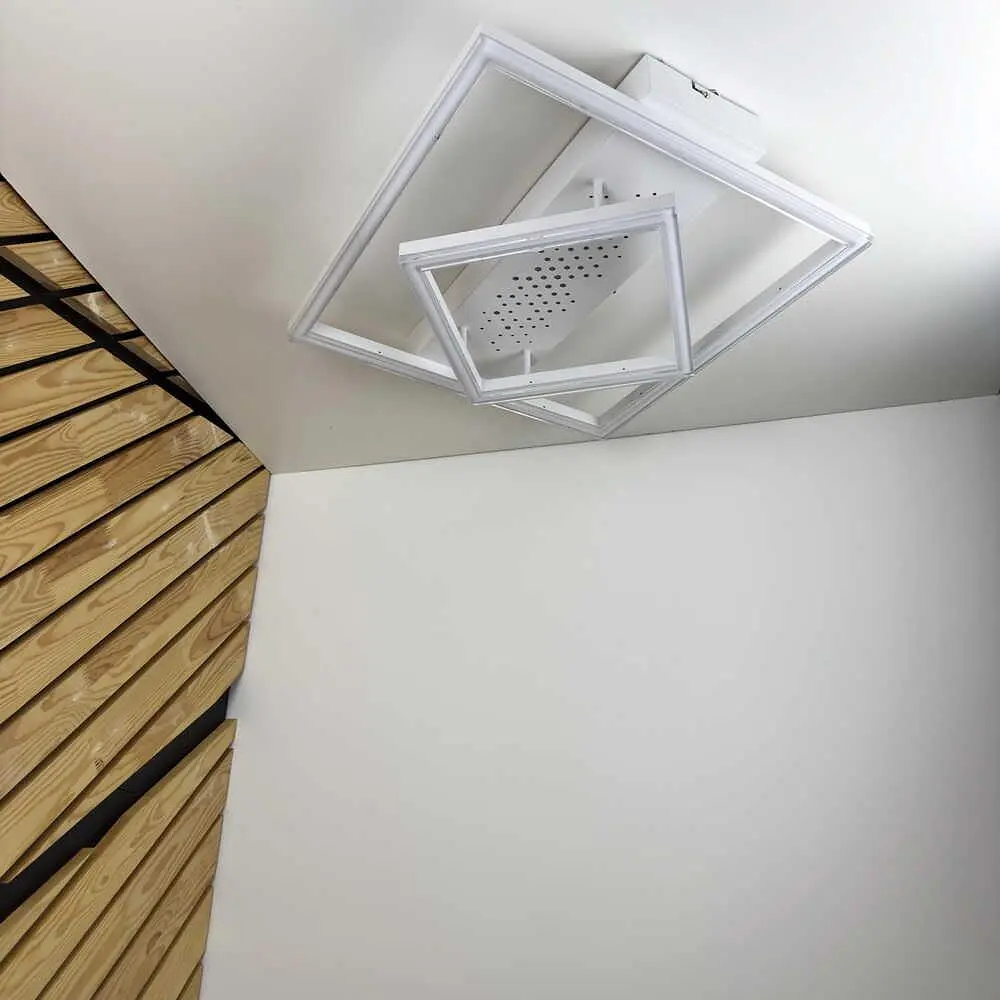 Світильник LED smart KENZO-S+пульт 100W 3000-5000K IP20 квадрат білий Violux ( 220675 ) - фото 2