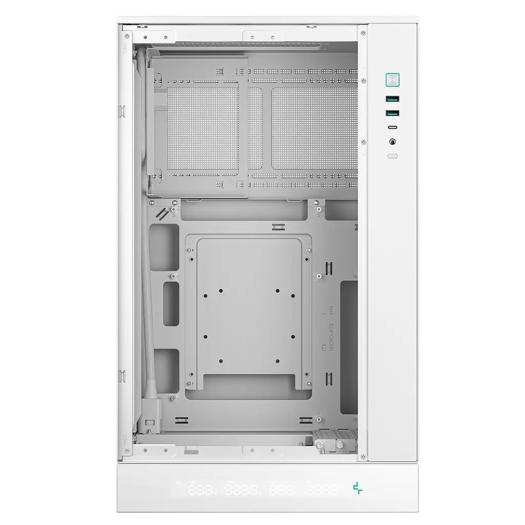 Корпус Deepcool CH270 Digital без БП White (R-CH270-WHNDM0-G-1) - фото 4