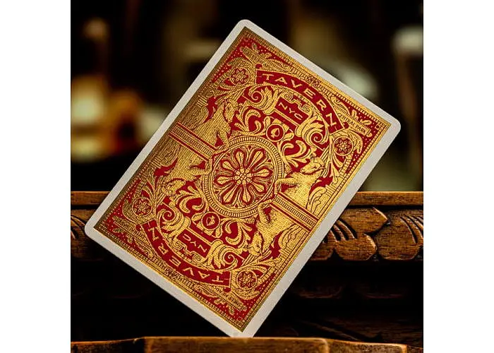 Карти гральні United States Playing Card Company Theory11 Tavern on the Green: Red Edition (limited edition) (ВР_ТГРЕ) - фото 2