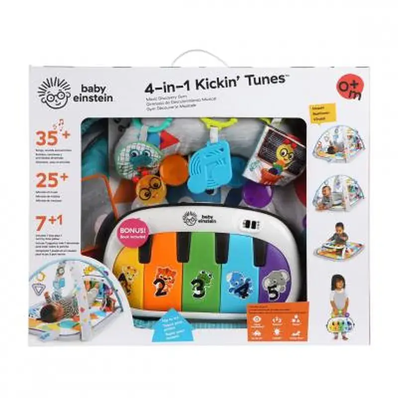 Дитячий килимок Baby Einstein музичний Kickin Tunes 4 в 1 (11749) - фото 9