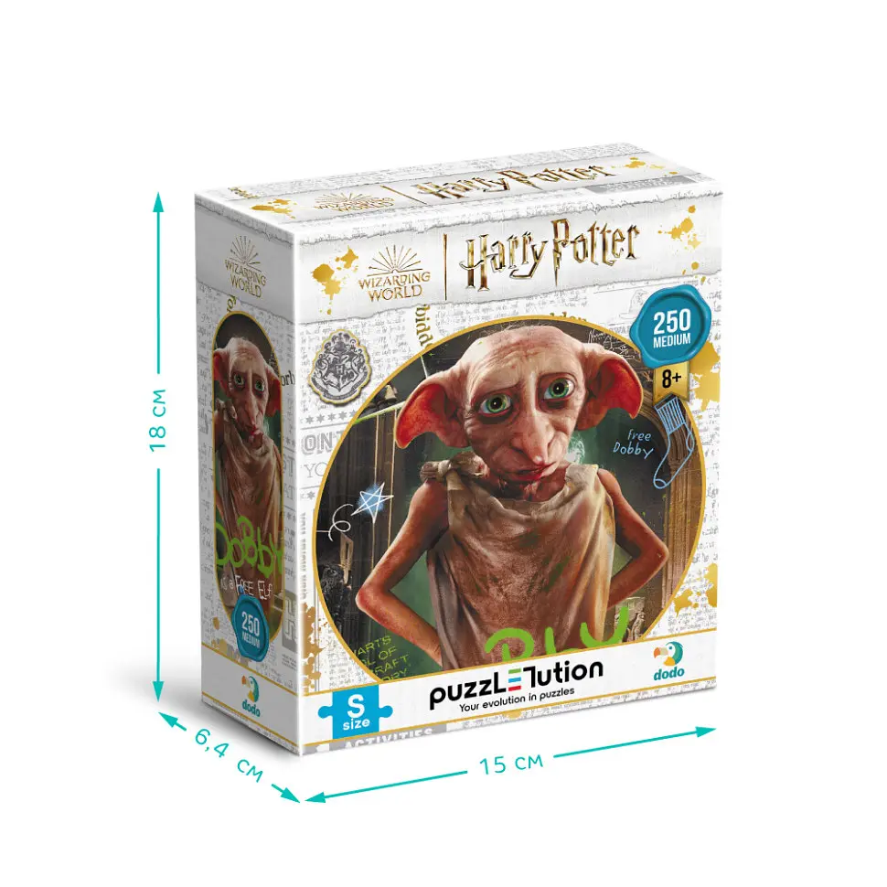 Пазл класичний Harry Potter. Доббі 200497, 250 елементів - фото 3