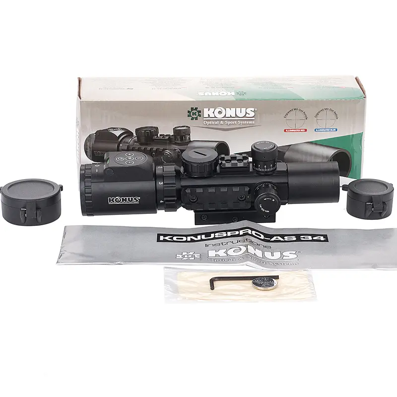 Оптичний приціл KONUS KONUSPRO AS-34 2-6x28 MIL-DOT IR - фото 4