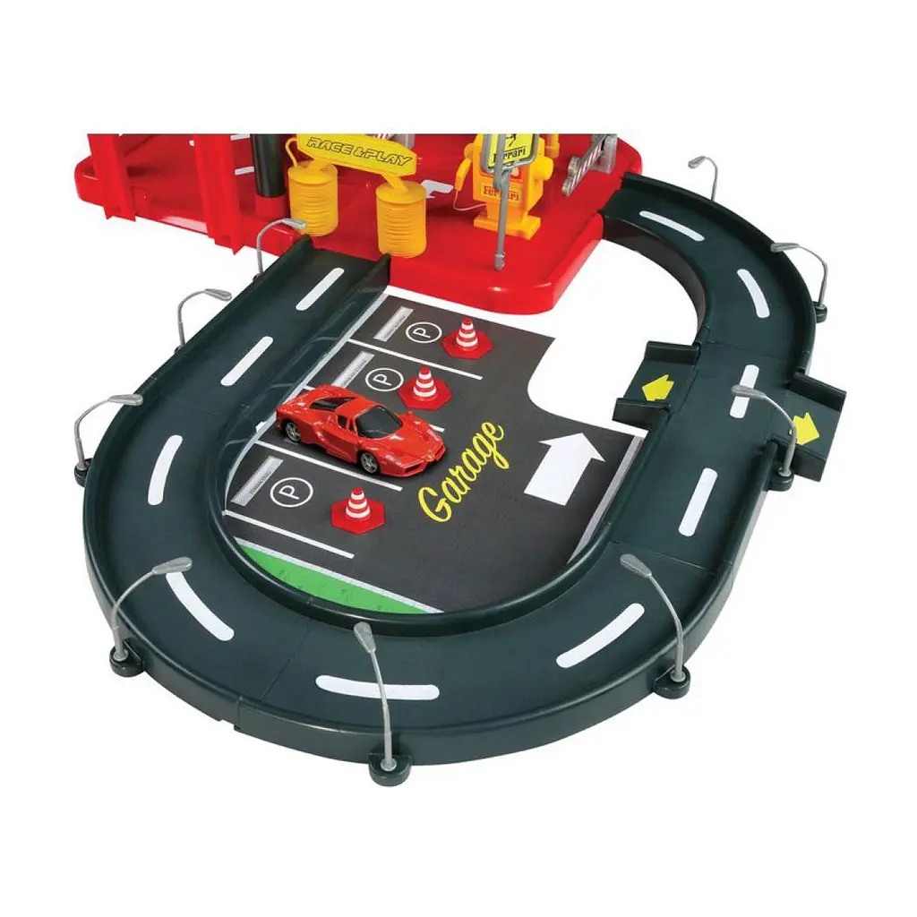 Ігровий набір Bburago Гараж Ferrari (3 рівні, 2 машинки 1:43) (18-31204) - фото 2