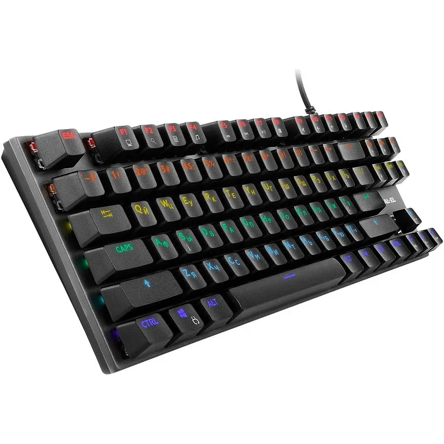 Клавиатура REAL-EL M 05 Grey (EL123100044) [128757] - фото 3