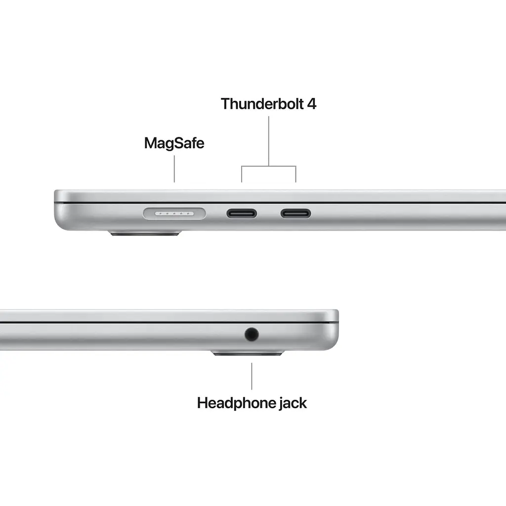 Ноутбук Apple 15.3 MacBook Air / M5/16GB/1TB/UMA/MacOS/Silver (MDVA4UA/A) - фото 6