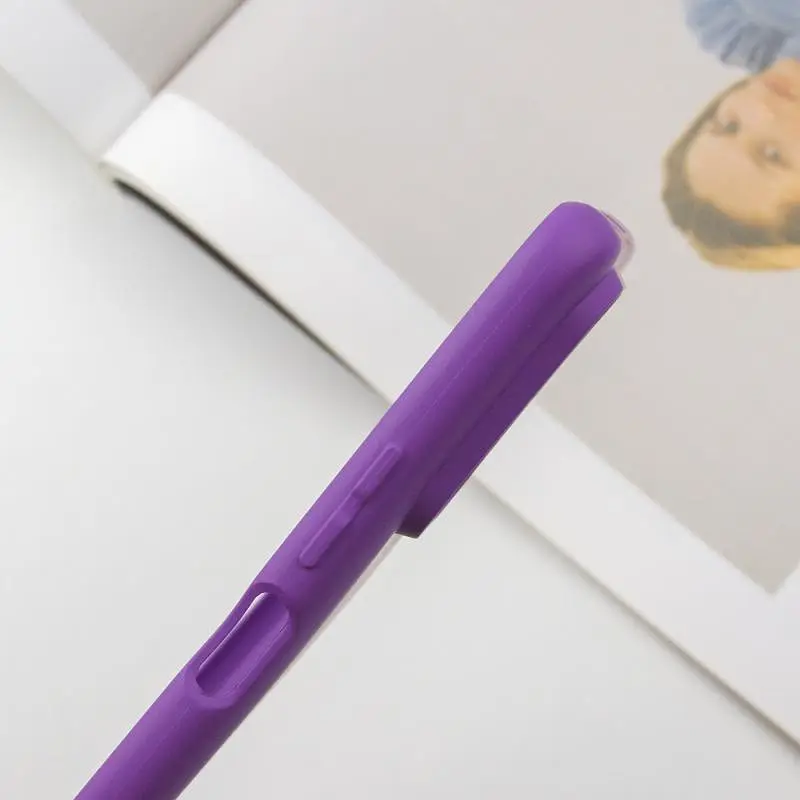 Чохол TPU Getman Liquid Silk Full Camera для Xiaomi Redmi Note 10 Pro / 10 Pro Max Фіолетовий / Purple - фото 4