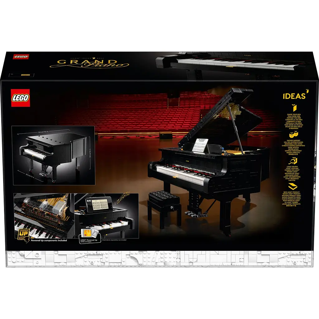 Конструктор LEGO Ideas Рояль 3662 деталей (21323) - фото 3