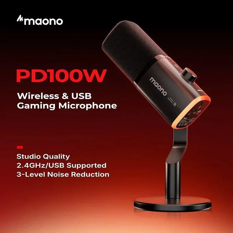 Мікрофон Maono PD100W Black (G-000004382) - фото 7