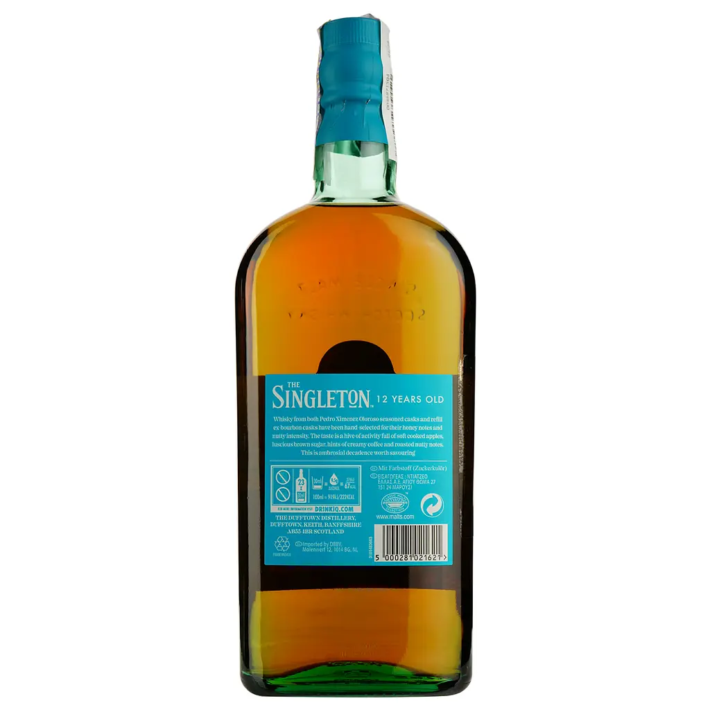 Віскі Singleton of Dufftown 12 yo, 40%, 0,7 л - фото 2
