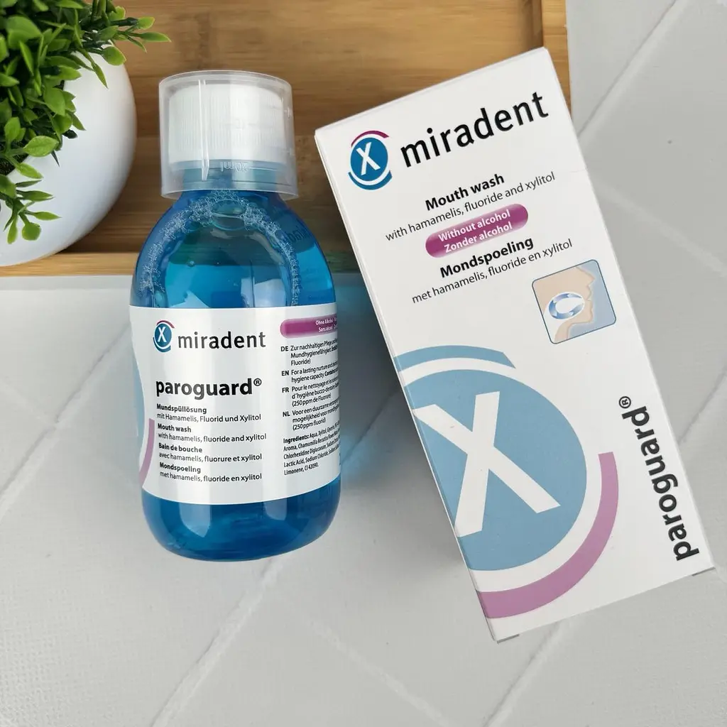 Ополіскувач для ротової порожнини Miradent Paroguard з CHX 0,20% 200 мл - фото 2