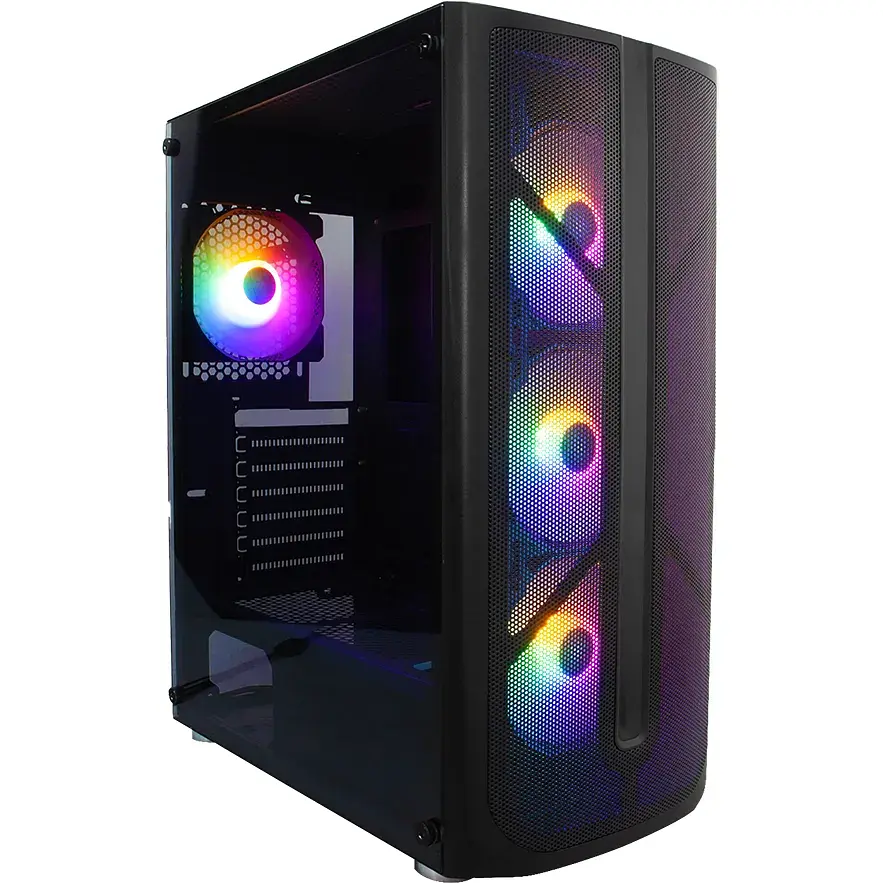 Корпус для ПК 1stPlayer X4-BK-4F1-PS-750FK-EU