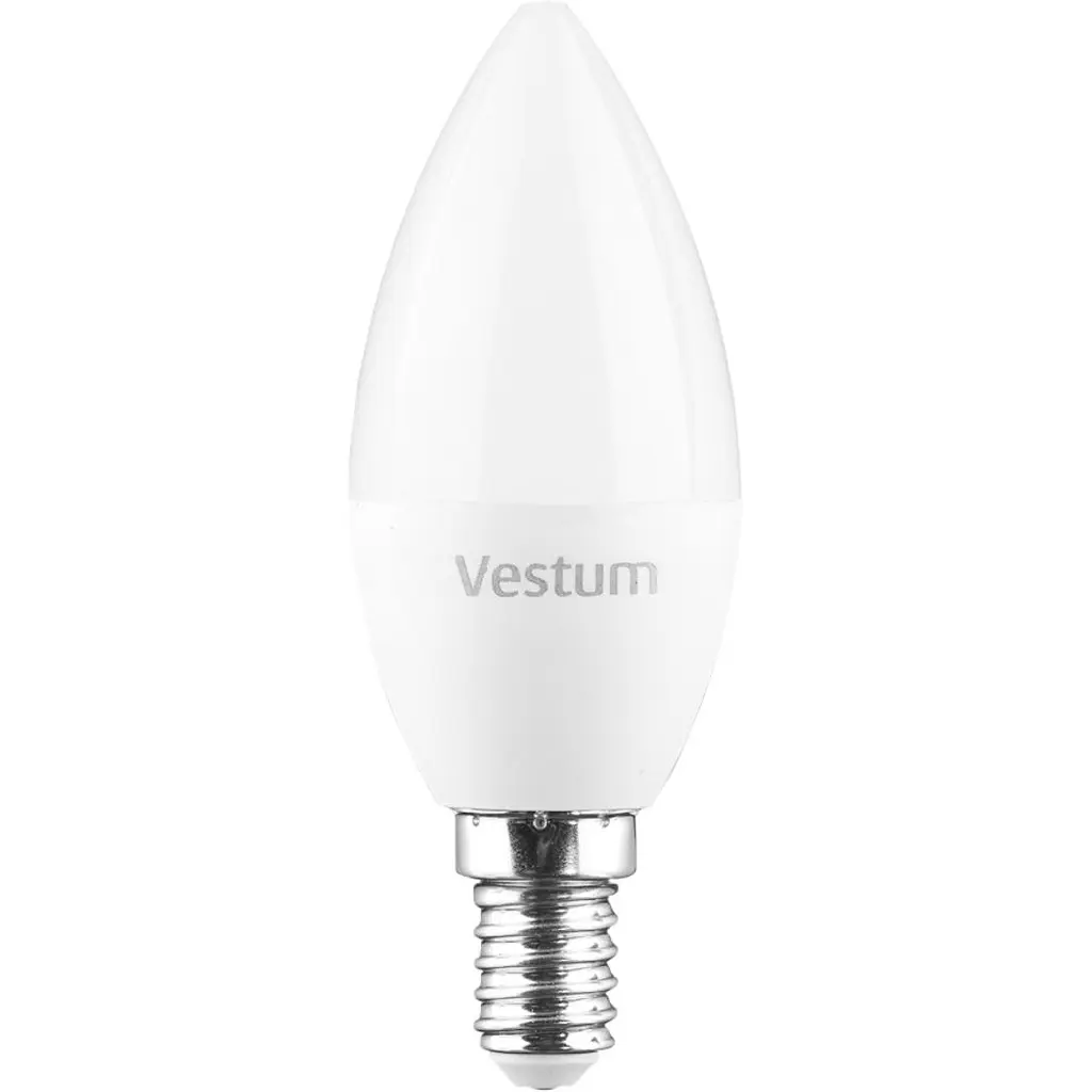 Светодиодная лампа Vestum C37 8W 3000K 220V E14 1-VS-1312 - фото 2